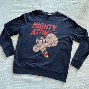 Sweatshirt Mighty Atom Retro Style XXL Blue